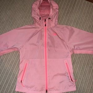The North Face rain shell